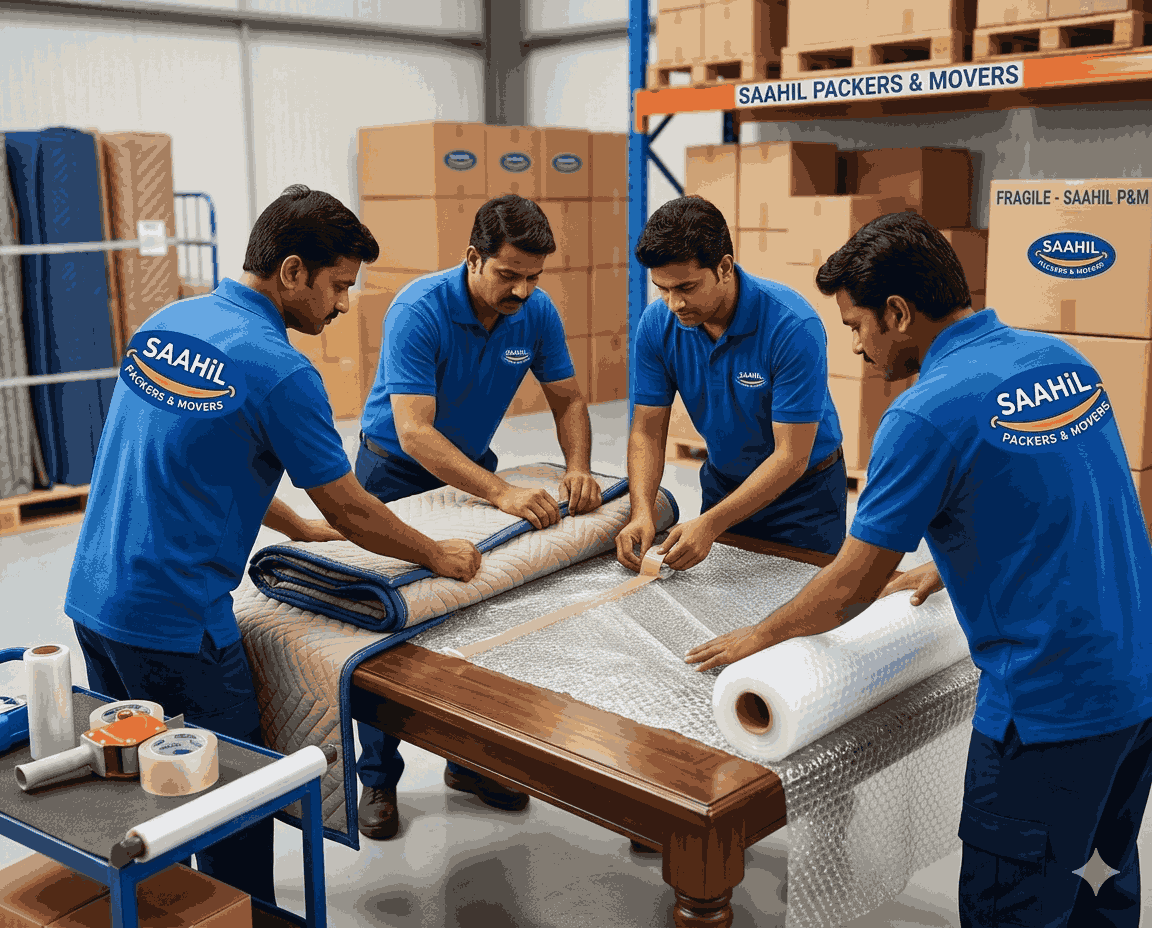 Saahil Packers professional packing service